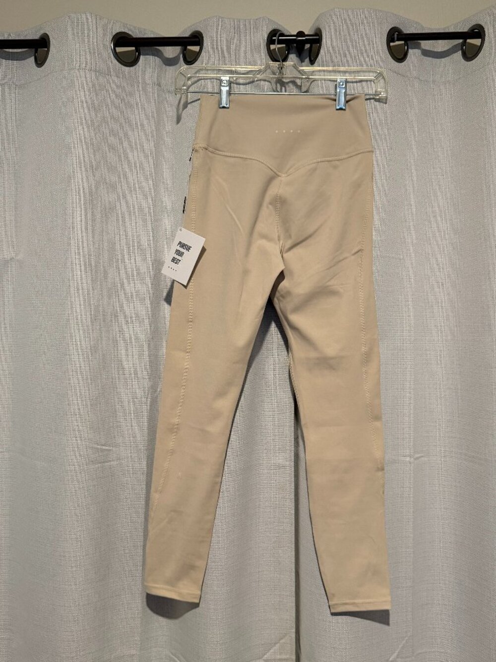 NWT ACTA Wear Evo Leggings Light Tan Size Small - Picture 2 of 6